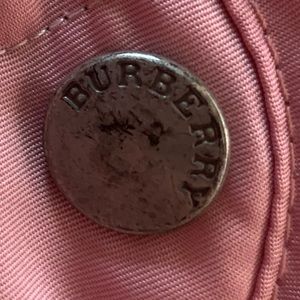 Pink Burberry Coat -Size Small